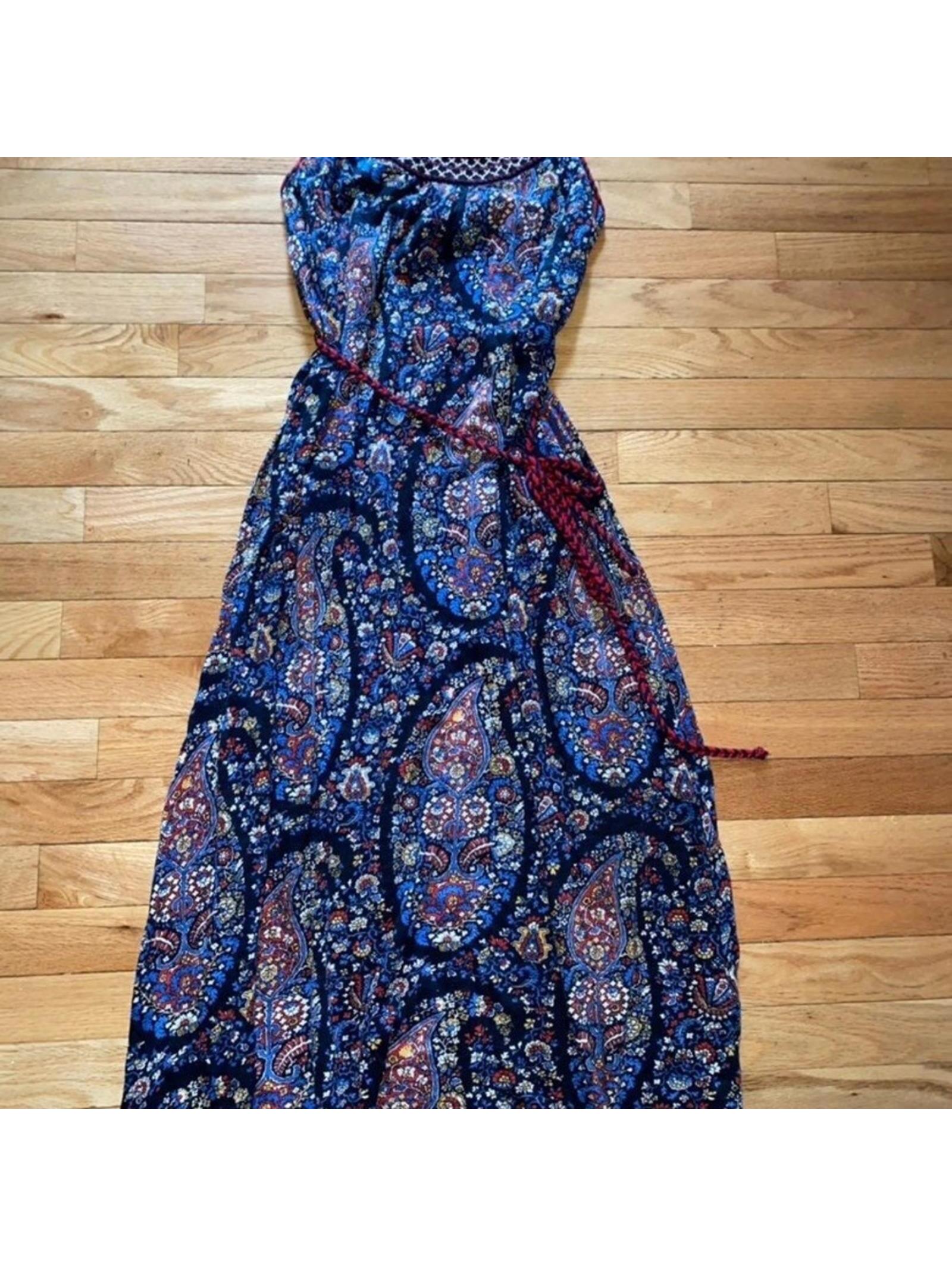Vintage 90s Lucky Brand Maxi Dress